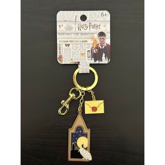 Loungefly Harry Potter Hedwig Multi-Charm Keychain - Picture 1 of 2